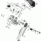 YETI PRO V-800 RUS Головка цилиндров задн.