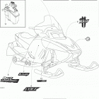 Rave N-duro 550 F Наклейки