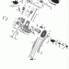YETI PRO V-800 Головка цилиндров задн.