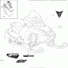 Rave RC 800 HO Power TEK Наклейки