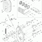Ranger 600 05- Drive Axle And Chaincase
