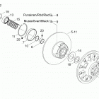 Rave RC 800 PT Ведомый шкив