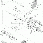 Rave N-duro 550 F Привод трака и трак