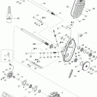 Rave RC 453 Привод гусеницы