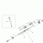 Rave Xtrim N-Duro 600HO SDI 07- Take Apart Shock, Ski