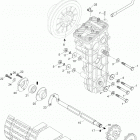 ST 550 Привод гусеницы