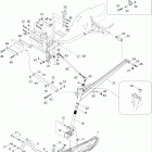 Ranger 550 Передняя подвеска и лыжи