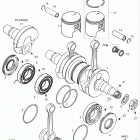 5900 FCE Коленвал и поршни