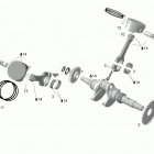 Expedition TUV V-1300 Коленвал и поршни