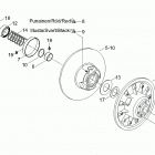 Enduro 600HO SDI Ведомый шкив
