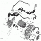 Touring V-1000 01- Waterpump And Alternator