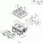 Lynx 6900 01- Cylinder And Exhaust Manifold, 552