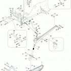 Sport Touring 600HO SDI Передняя подвеска и лыжи