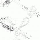 Safari 400 Защита ремня вариатора