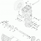 ST600 Привод гусеницы