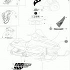 Enduro 400RC 09- Decals, 400RC