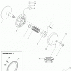 Safari 400 05- Drive Pulley, 400