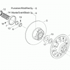 Touring V-1000 Ведомый шкив