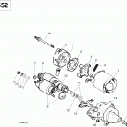 Ranger 550 04- Rewind Starter 552