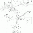 Adventure 800HO Передняя подвеска и лыжи