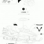 Touring V-1000 Наклейки