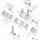 Lynx 6900 01- Crankshaft And Pistons, 552