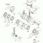 Enduro 550 F 01- Crankshaft Assy