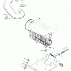 6900 01- Engine Mount Plate / Muffler