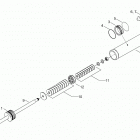 Rave 800/RC Задняя подвеска