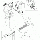 Mountain 800 HO 01- Radiator, Hoses