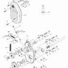Mountain 800 HO Картер трансмиссии