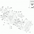 Ranger V-1000 05- Crankcase
