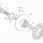 Enduro 400 F Ведомый шкив