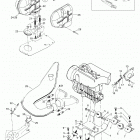Ranger 550 01- Engine Mount Plate / Muffler