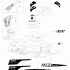 Enduro 400 F Наклейки