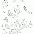 Super Touring 600 Задняя подвеска