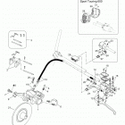 Super Touring 600 06- Brake Assy