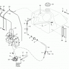 Super Touring 600 Топливный бак