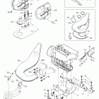Ranger FCE 01- Engine Mount Plate / Muffler