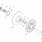 Rave Cross Ведомый шкив
