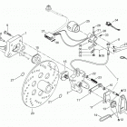 Safari 400 F 06- Brake Assy