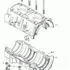 Enduro 400 F 05- Crankcase