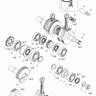 GLX ST 500 01- Crankshaft Assy