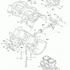 Super Touring 600 05- Crankcase