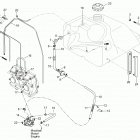 Super Touring 600 Топливный бак