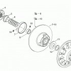 Super Touring 600 Ведомый шкив