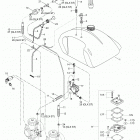 GLX ST 500 Топливный бак
