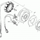 Super Touring 600 03- Fly Wheel