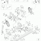Super Touring 600 Задняя подвеска