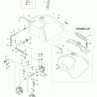 Ranger LCE Топливный бак